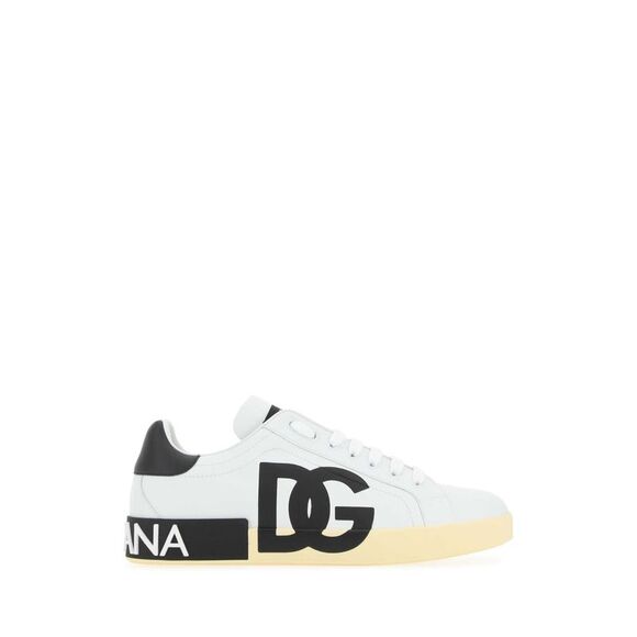 Dolce & Gabbana | Shoes | Dolce Gabbana White Nappa Leather